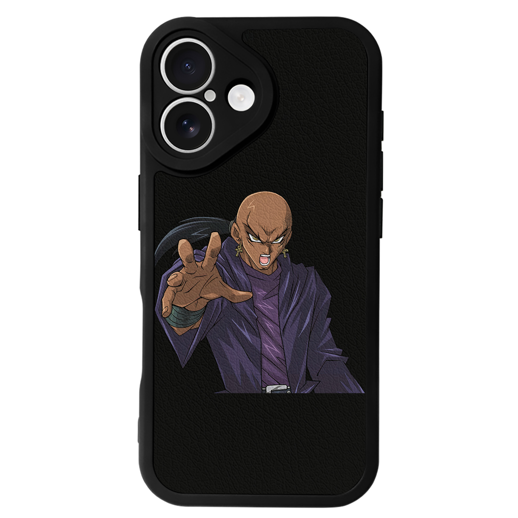 遊☆戯☆王 Yu-Gi-Oh! 【iPhone 16シリーズ対応】シリコンスマホケース（レザー調） 材質：シリコン